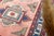 1970s Vintage Handmade Wool Cotton Pink Area Rug For Sale In San Francisco - Image 6 of 11