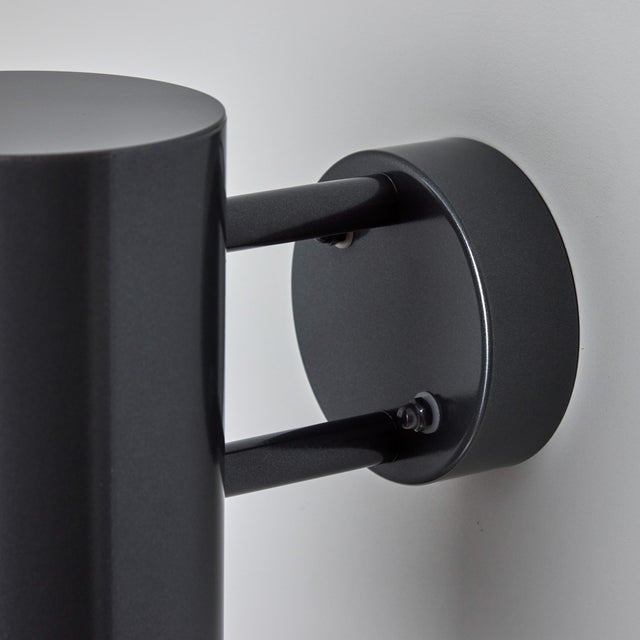 Large Hans-Agne Jakobsson C627 'Rulle' Outdoor Sconce in Painted Steel For Sale - Image 10 of 10