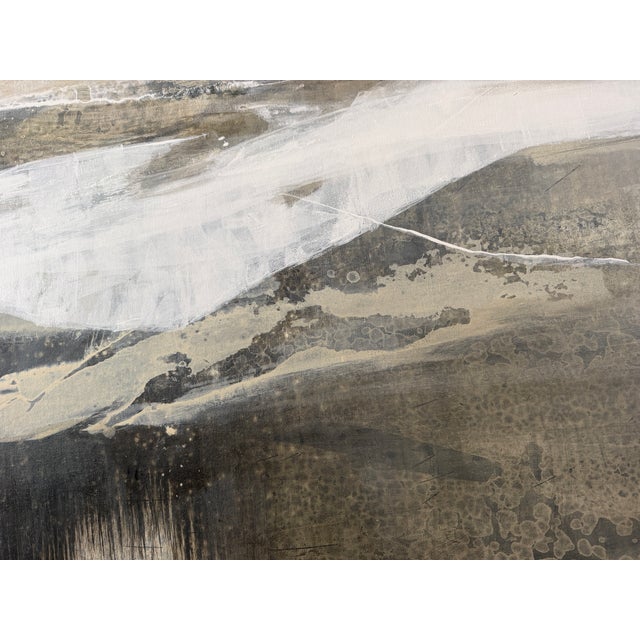 “Mont Blanc” Original Large Scale Abstract Painting For Sale - Image 9 of 12