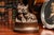 Bring a touch of vintage charm to your decor with this beautifully detailed miniature statue of a pair of Scottish Terrier...