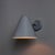 Mid-Century Modern Mid-Century Modern 'ZuZu' Silver Painted Brass Wall Sconce in the Style of Jacques Biny For Sale - Image 3 of 18