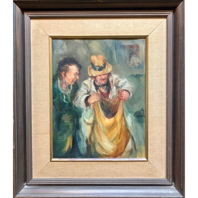 Moshe Chauski (b. 1935) Born in Lithuania, Chauski studied at the Vilna Art Academy. Post-graduate studies, Warsaw He...