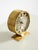 Metal Round Brass Table Clock by Schatz, Germany, 1960s For Sale - Image 7 of 18