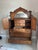 Art Deco Antique Oak 1920's Wardrobe For Sale - Image 3 of 14