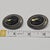 1970s Ben-Amun Smoky Quartz and Silver Oval Earrings, A Pair For Sale - Image 6 of 8