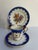 Vintage 1950's Kunst Hummendorf Kronack Bavaria Germany Porcelain Tea Set Trio Cobalt Blue Gold Tea Cup Saucer Dessert Plate For Sale - Image 15 of 18
