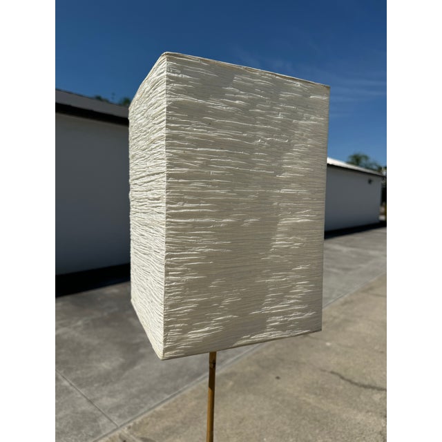 Wood Vintage Isamu Noguchi Ozeki Co. LTD Mid‑Century Modern Floor Lamp – Akari Model Bb2‑7 For Sale - Image 7 of 7