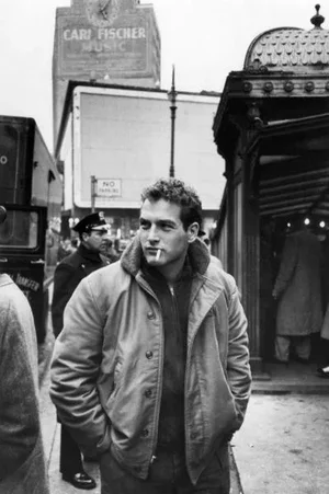 Sanford Roth 1956 Photo of Paul Newman in New York City