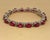 19 Carat Ruby & 1 Carat Diamond Affordable Tennis Bracelet 14 Karat White Gold For Sale - Image 10 of 18