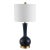 Safavieh Gaetna Glass Table Lamp - Navy For Sale In Philadelphia - Image 6 of 6