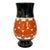 Currey & Company De Luca Orange and Black Vase For Sale