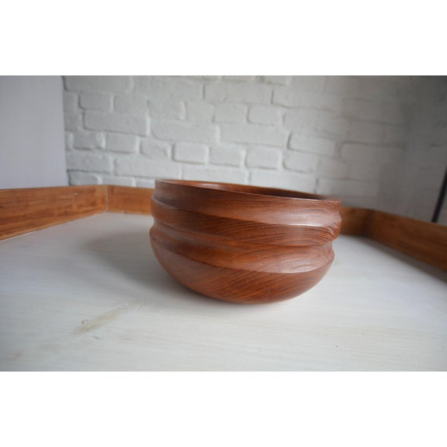 Teak Bowl, Denmark, 1960s For Sale - Image 3 of 8