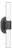 Regina Andrew Dixon Cylindrical Sconce Double, Oil Rubbed Bronze For Sale