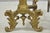 Early 20th Century Antique French Empire Style Bronze Corinthian Column Fireplace Andirons - A Pair For Sale - Image 5 of 14