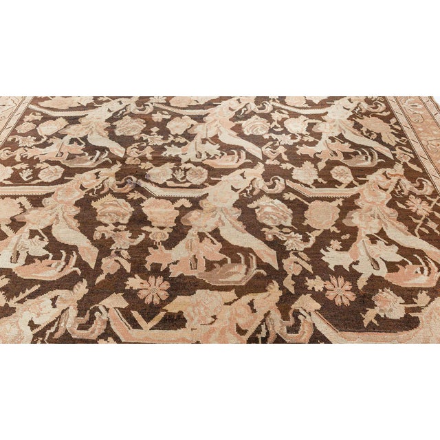 Antique Karabagh Rug 19th Century Carpet For Sale - Image 4 of 10