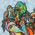 A one of a kind 48" x 24" Figurative Cubist Acrylic Portraiture Painting executed by artist Alexander Arshansky. A...