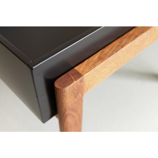 Wood Danish Modern Oak Planter, 1960s For Sale - Image 7 of 18