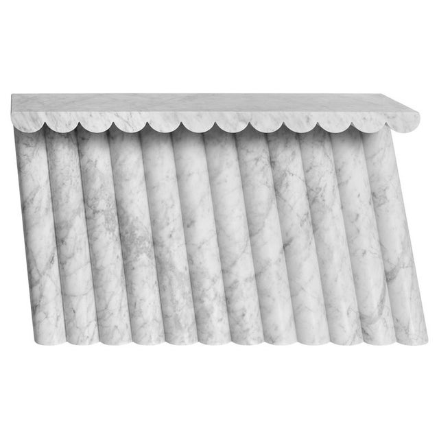 Stone Gravity Marble Console by Ginger & Jagger For Sale - Image 7 of 7