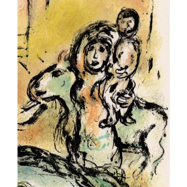 1980s Marc Chagall, Ulysses' Bed from Odyssey, 1989, Lithograph For Sale - Image 5 of 11