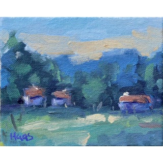 Contemporary Impressionist Oil Landscape Original For Sale