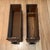 Antique Oak Countertop Sewing Cabinet With Applied Burled Wood Drawer Fronts For Sale - Image 10 of 12