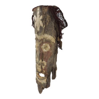 Early 20th Century Bamun Bark Mask Cameroon Grasslands For Sale