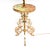 Vintage French Onyx and Brass Floor Lamp, 1920s For Sale - Image 6 of 9
