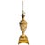 Vintage Neoclassical Crackle Glazed Urn Table Lamps With Medallions - A Pair For Sale - Image 10 of 16