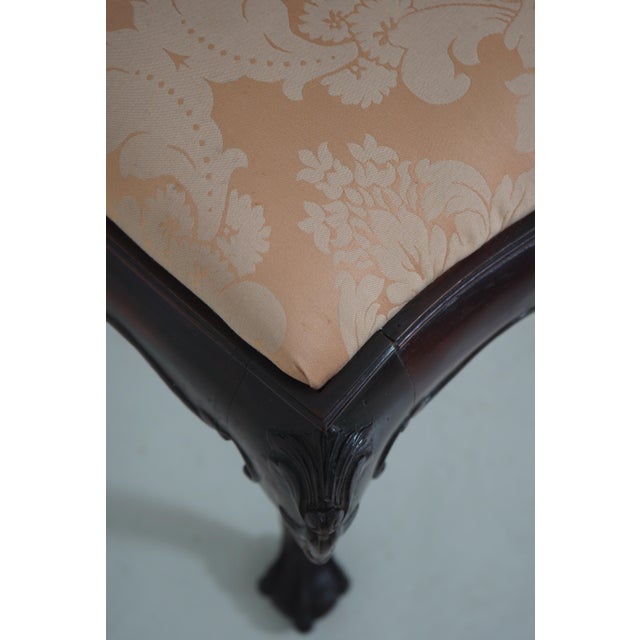 Set of 4 Antique Chippendale Style Mahogany Dining Chairs For Sale - Image 13 of 18