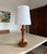 Charming Carved Wood Turned Lamp For Sale - Image 6 of 10