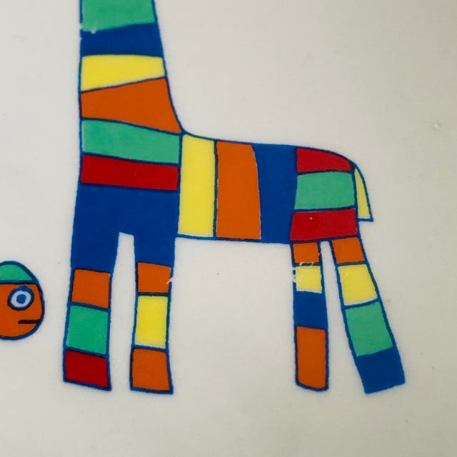 Ceramic Vintage Mid Century Arabia Kids Children’s Bowl Dish Plate For Sale - Image 7 of 9