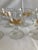 Mid-Century Modern Vintage Golden Leaves Glasses, Set of 8 For Sale - Image 3 of 10