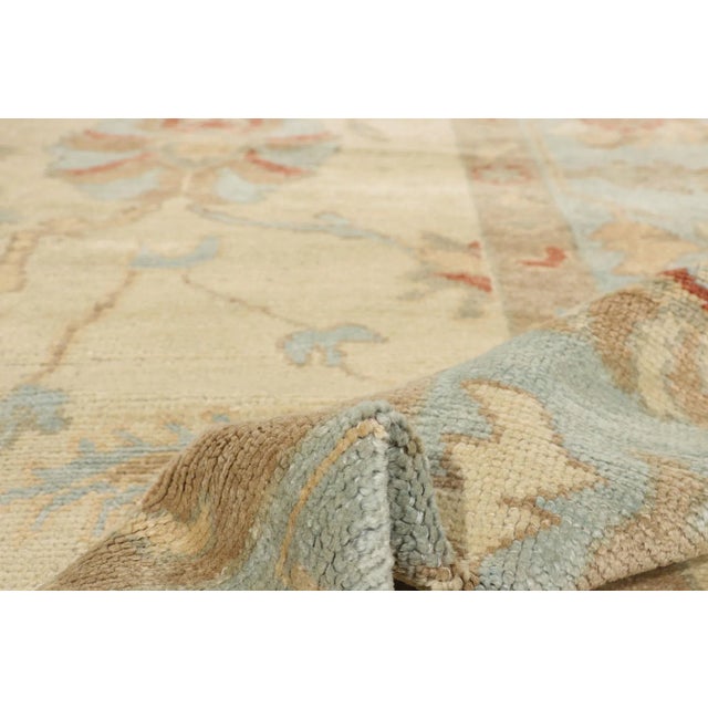 Vintage Modern Turkish Oushak Rug - 10'01 X 14'09 For Sale In Dallas - Image 6 of 10