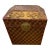 Moroccan Style Brass and Wood Keepsake Trunk For Sale