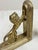 Metal Vintage 20th C Brass Lion Bookends For Sale - Image 7 of 8