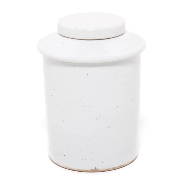 Contemporary Chinese Bai Tea Leaf Jar For Sale - Image 3 of 6