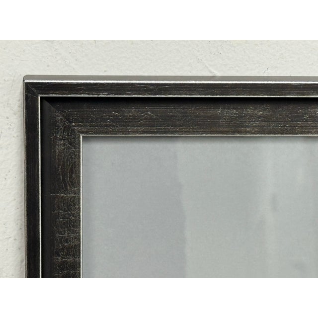 Philippe Hugonnard B/W Photograph Print of the Louvre + Pyramid, Framed For Sale - Image 4 of 12