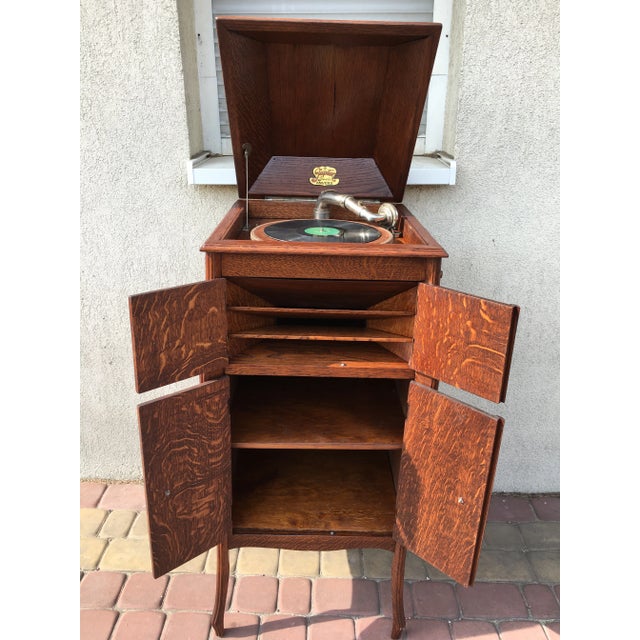 Gramophone in a Cabinet from Jupiter Mark Bevete, 1920s For Sale - Image 4 of 18