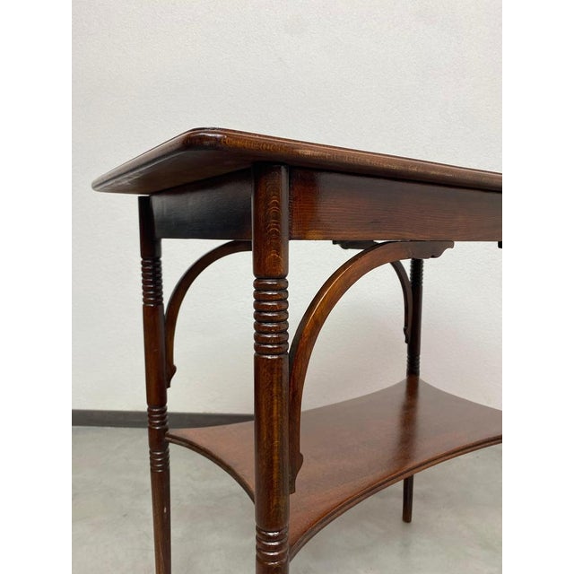 Secession Side Table attributed to J&J Kohn, 1890s For Sale - Image 6 of 10