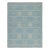 Rug & Kilim’s Scandinavian Style Kilim in Seafoam, Teal & Gray Geometric Pattern - 9x12 For Sale