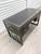Vintage Sligh Furniture Black Lacquer Campaign Desk With Gold-Tooled Leather Top & Faux Bamboo Base For Sale - Image 14 of 15