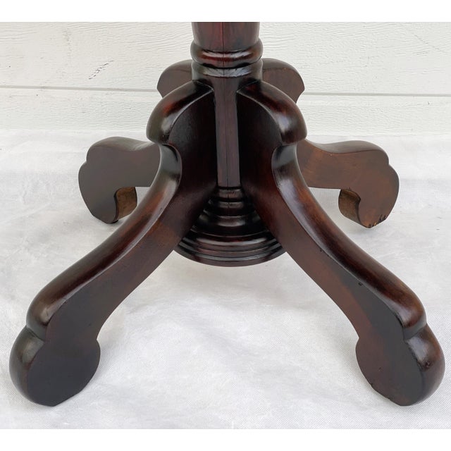 Round Ash Side Table, 1920s For Sale - Image 11 of 18