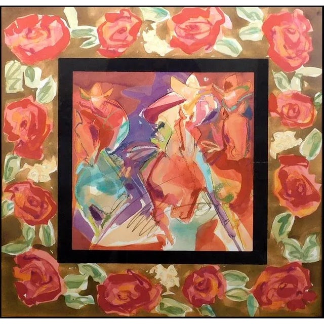 "This One's For the Girls" by Carrie Fell Hand Signed by the Artist Original Limited Edition Serigraph on Paper Image...