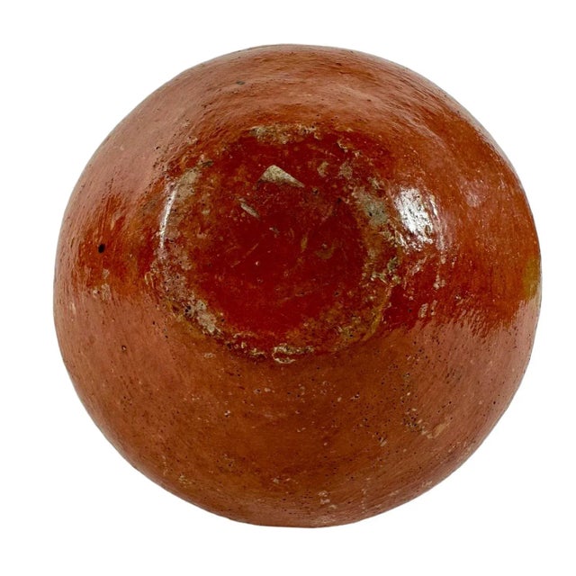 1940s Vintage Peruvian Shipibo Tribe Amazon Rain Forest People Pottery Bowl For Sale - Image 5 of 5