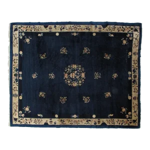 1930s Vintage Chinese Peking Rug 9'5" X 11'9"