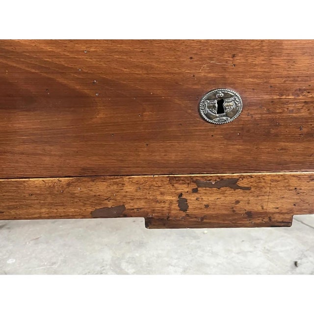 Auburn 18th Century Italian Neoclassical Walnut Dresser / Chest of Drawers For Sale - Image 8 of 12