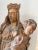 Antique Madonna and Child Carved Sculpture For Sale In Greensboro - Image 6 of 9