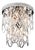 Collection Medea Chandelier in Metal and Crystal by Jago For Sale