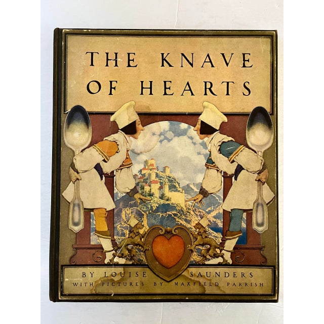 Tan The Knave of Hearts, 1925, Scribner’s, 1st Folio Edition, Illus. By Maxwell Parrish Book For Sale - Image 8 of 8