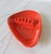 Vintage Bright Orange Melamine Boomerang Ashtray For Sale In Milwaukee - Image 6 of 8